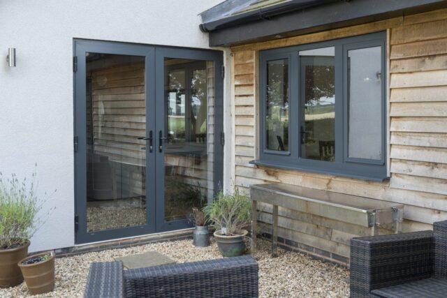 Smart aluminium french doors wiltshire
