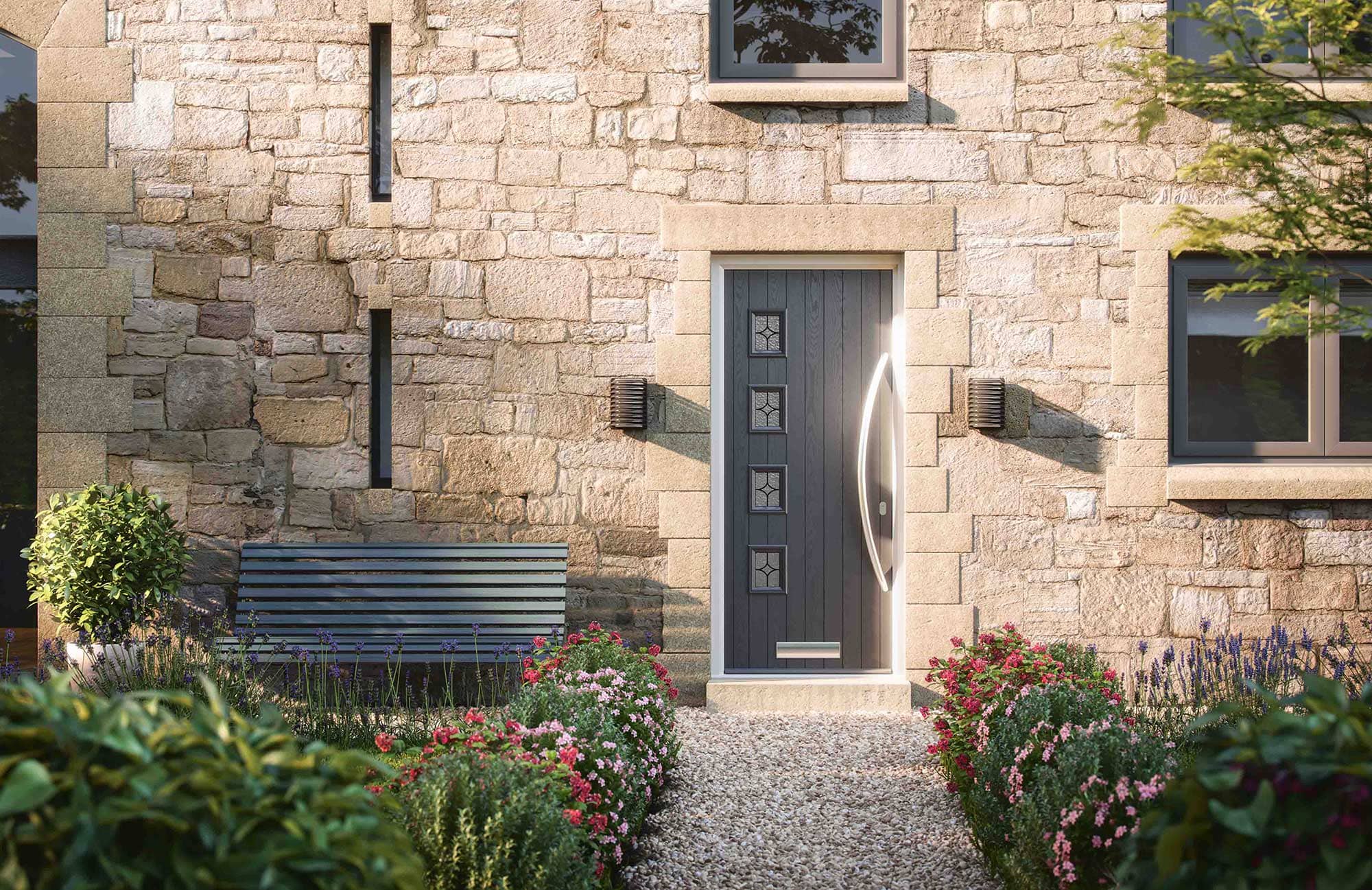 residential aluminium door