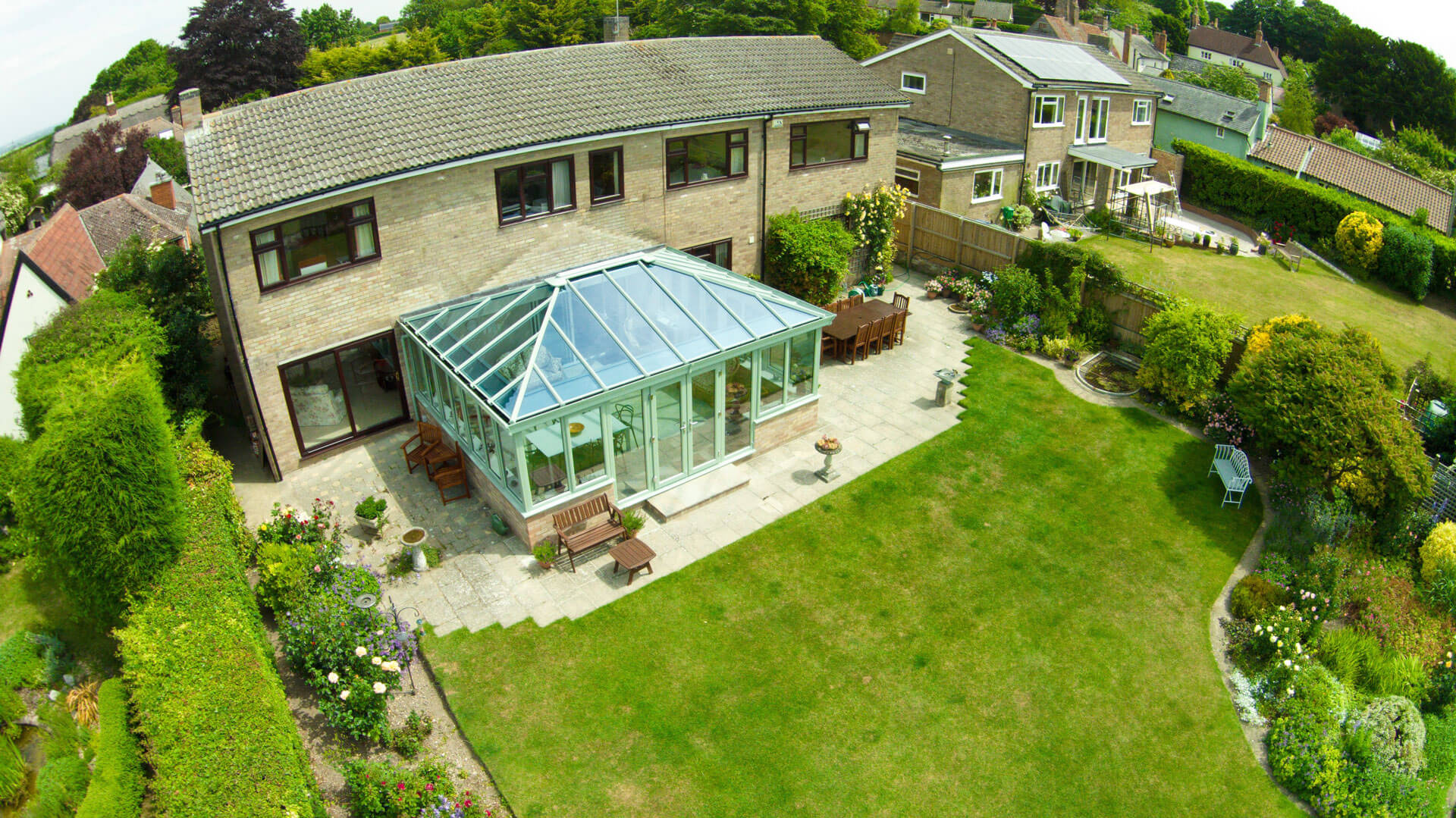 Glass Roof Conservatory Corsham