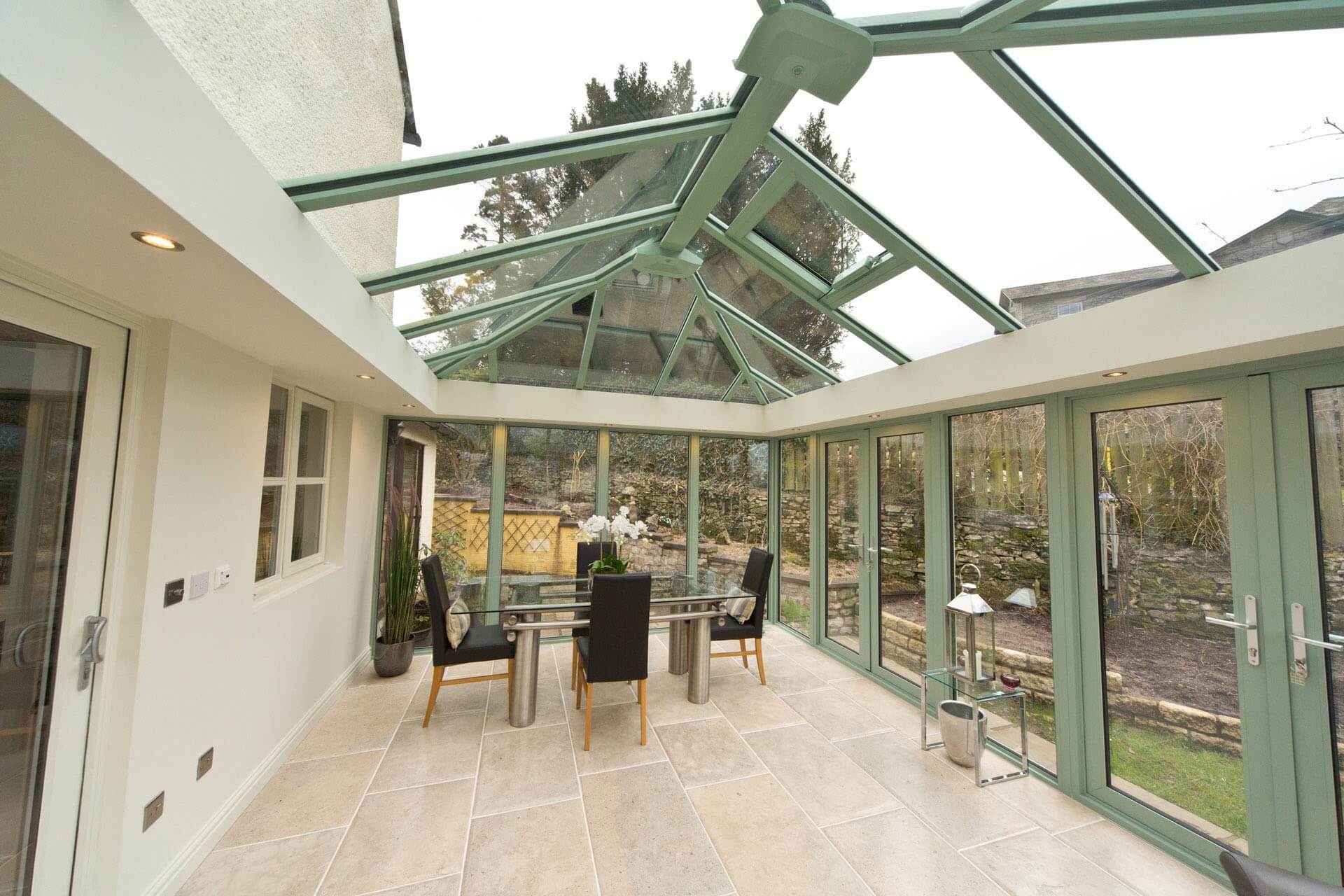 Glass Roof Conservatory Wiltshire