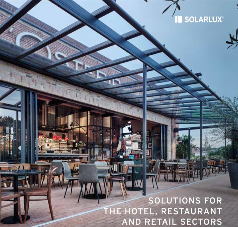 Solarlux Solutions for the Hotel, Restaurant and Retail Sectors
