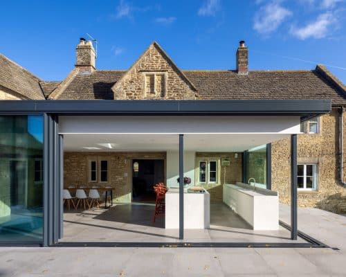 Solarlux Sliding Doors in Wiltshire Farmhouse 4 Corsham Westlands Farm Cero III 3 1