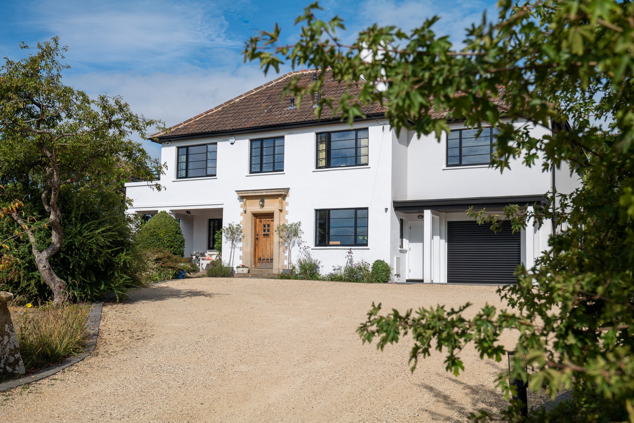 Steel Look Windows and Doors in Bath to a restored Art-Deco Home
