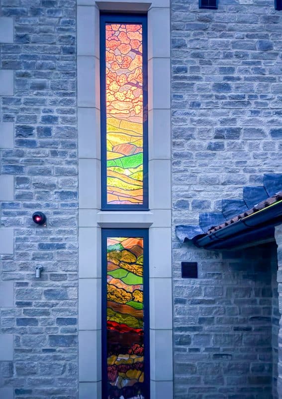 Classic Bath home with aluminium stained glass windows 3 bespoke windows doors bath cbp4