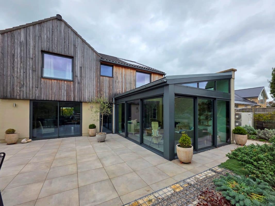 Alitherm Windows and Visoglide Sliding Doors for a Bristol New Build 5 smart systems windows doors11