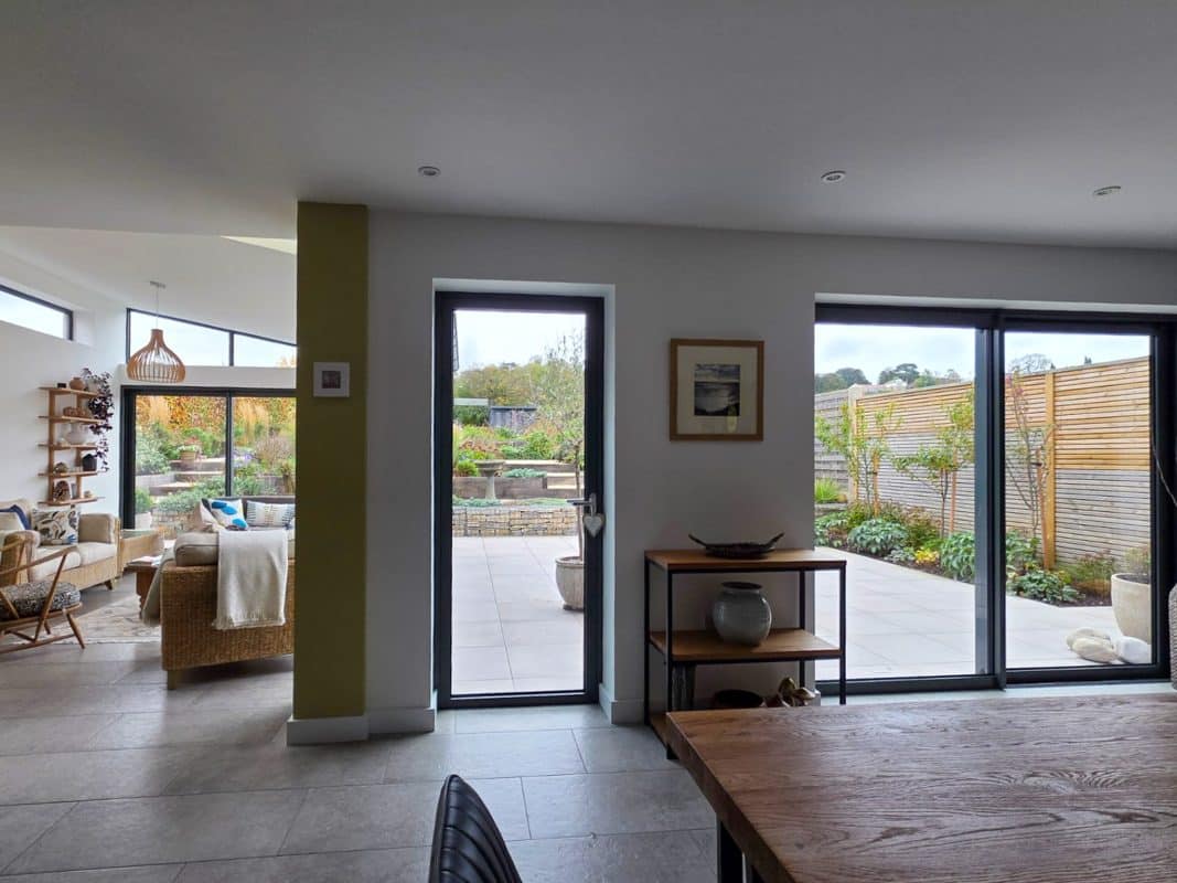 Alitherm Windows and Visoglide Sliding Doors for a Bristol New Build 7 smart systems windows doors15