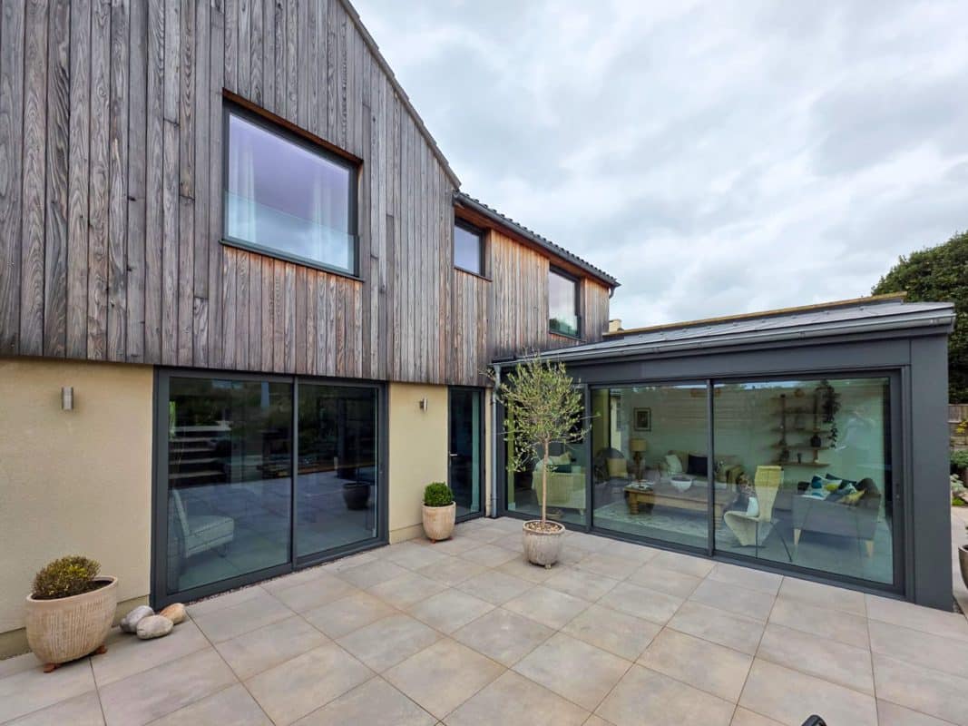 Alitherm Windows and Visoglide Sliding Doors for a Bristol New Build 10 smart systems windows doors17