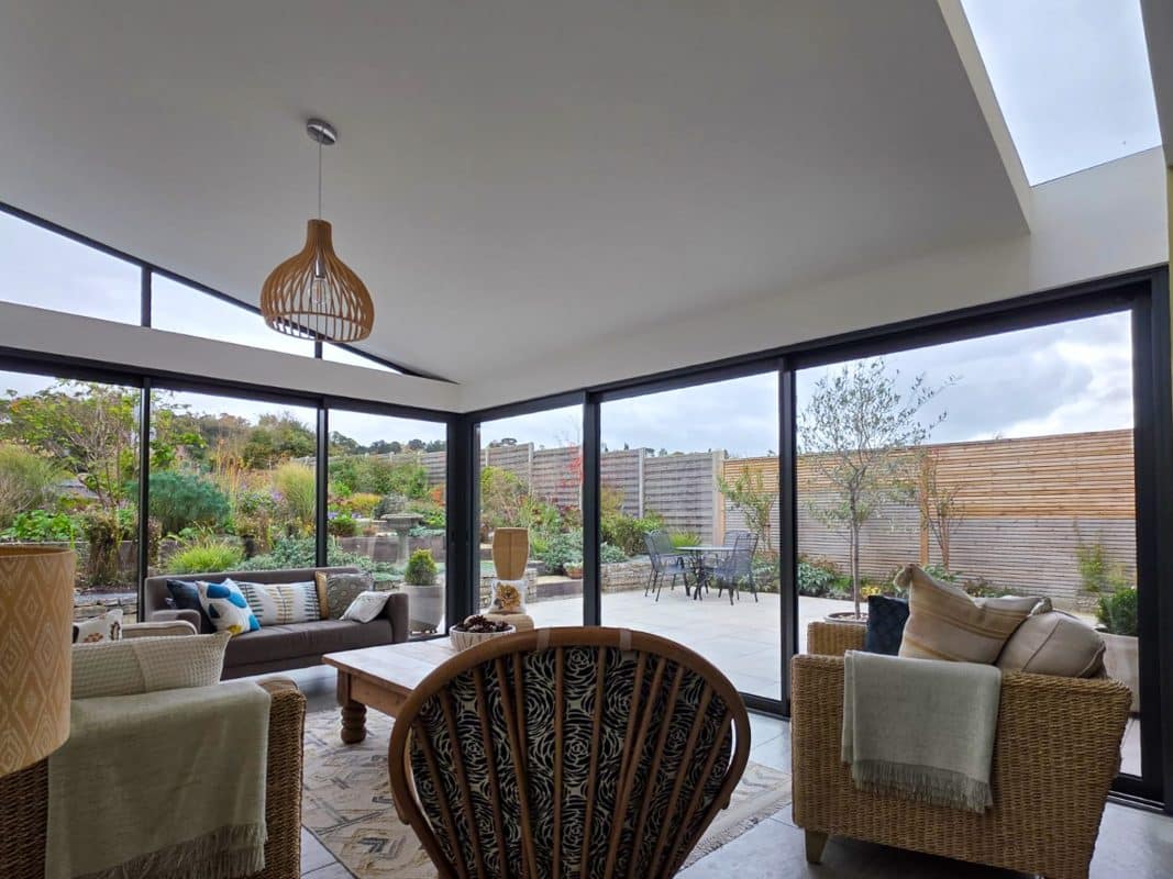 Alitherm Windows and Visoglide Sliding Doors for a Bristol New Build 11 smart systems windows doors5 1