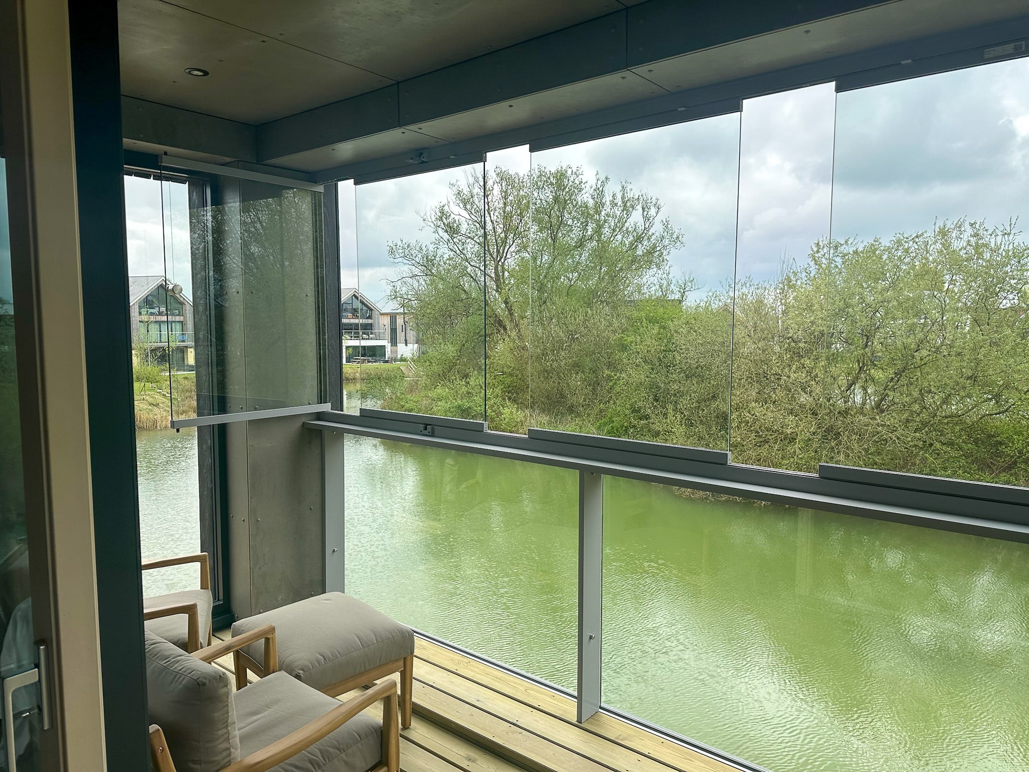 Solarlux Balcony Enclosures and Balustrades, to a Riverside Home