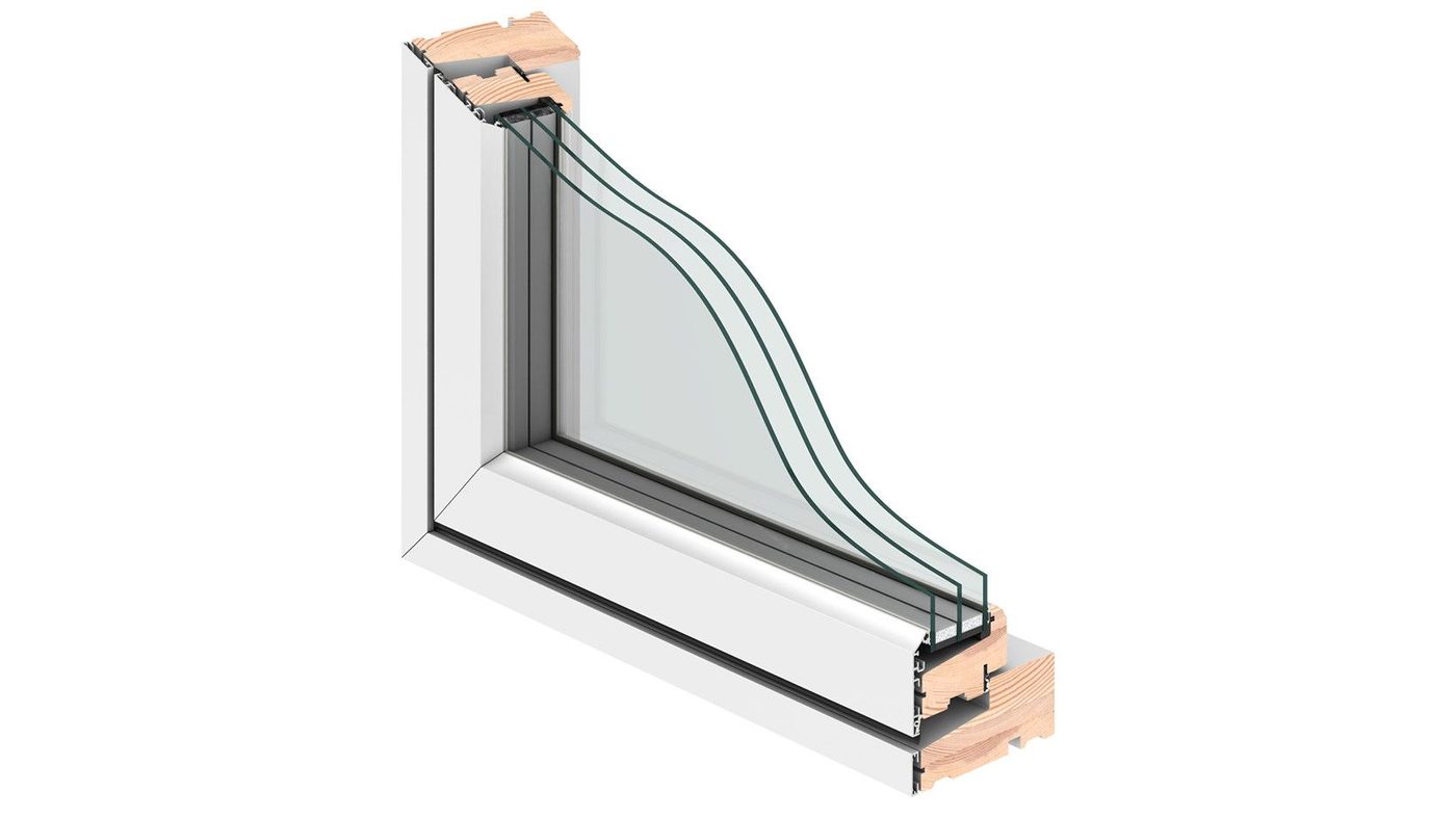 Velfac Windows 8 VClassic alu opening corner gallery
