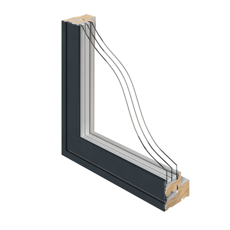 Velfac Windows 6 VELFAC Ribo corner